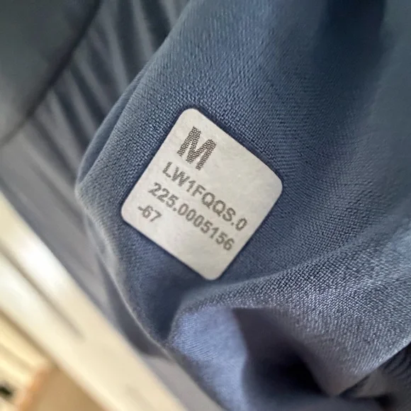 3 Lululemon Drapey Softstreme Jumpsuits Medium Denim Blk Plum New w/o Tags $128 - Picture 3 of 5